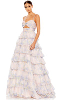 Mac Duggal 67966 – Farbe Blau Multicolor
